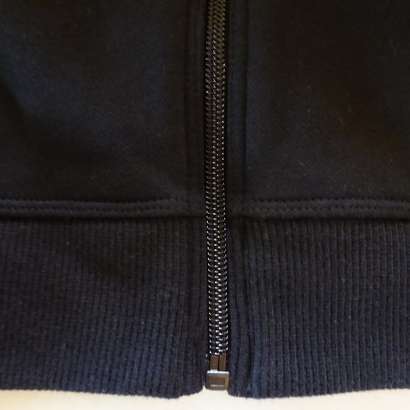 PUMA BRAND MENS BLACK LONG SLEEVE TRACK JACKET WITH FULL ZIPPER (L) NEW WITH TAG - Picture 7 of 11